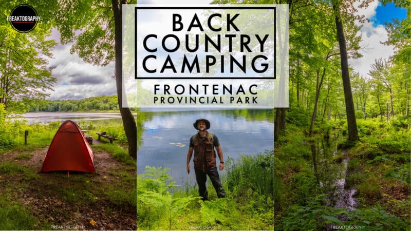 Back Country Camping at Frontenac Provincial Park Lynch Lake and Birch Lake