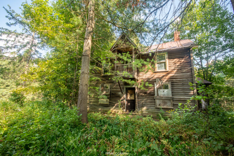 Forgotten Abandoned House in the Woods