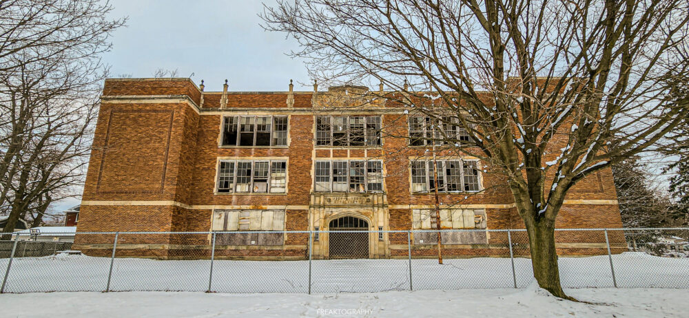 100 year old school abandoned 50 years