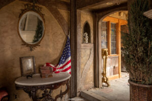 abandoned tudor mansion rooms