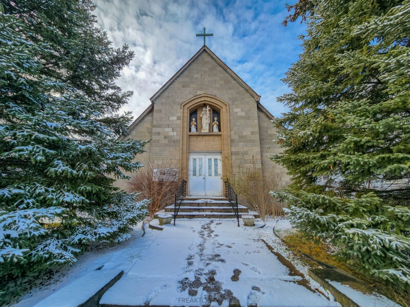 Abandoned Photography Time Capsule Chapel With Cremated Remains