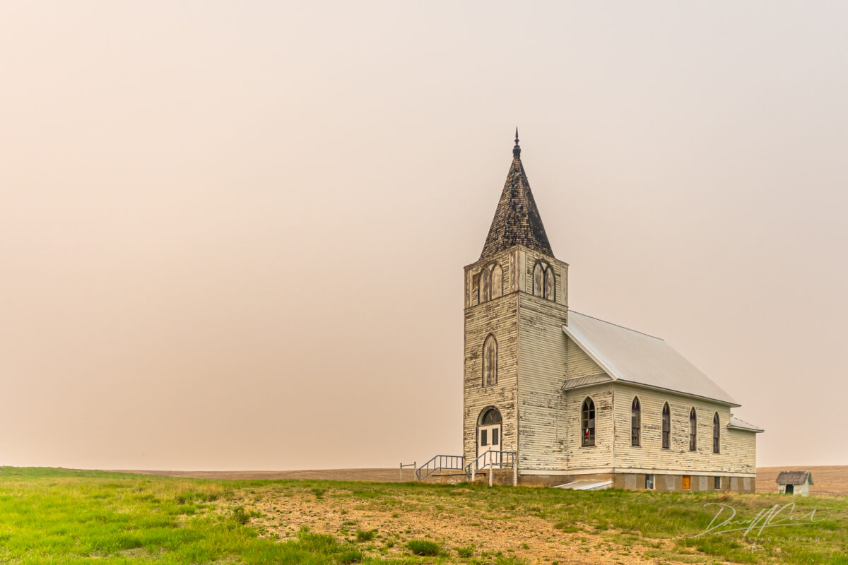 Abandoned Church Admiral Saskatchewan