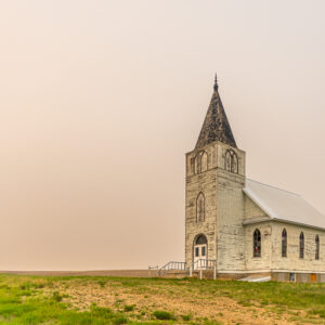 Abandoned Church Admiral Saskatchewan
