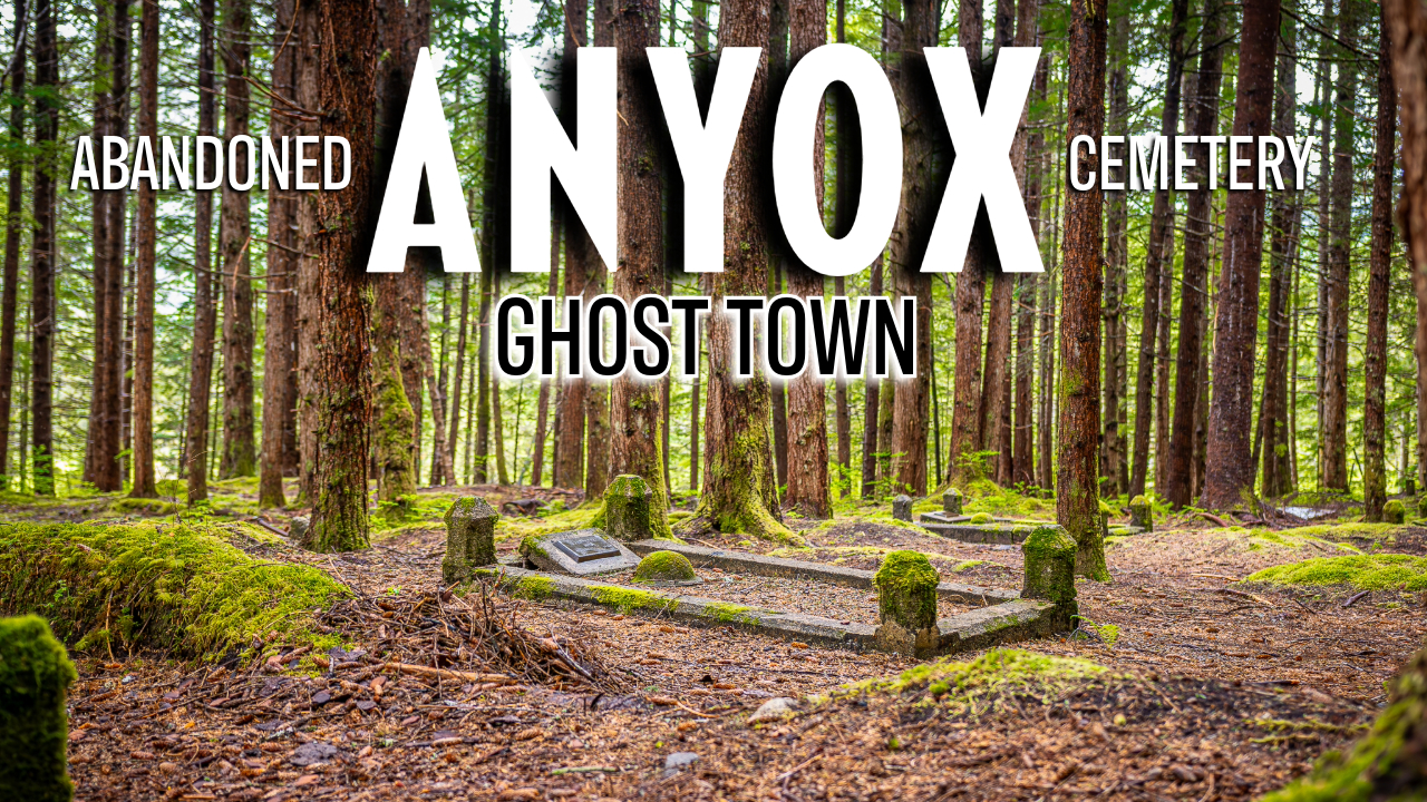 Photo gallery and video from the cemetery in the abandoned ghost town of Any9ox BC