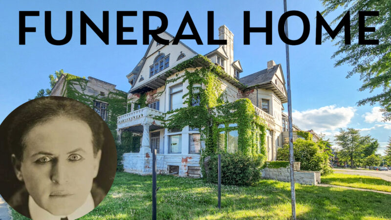 Abandoned Funeral Home Where Houdini Was Embalmed