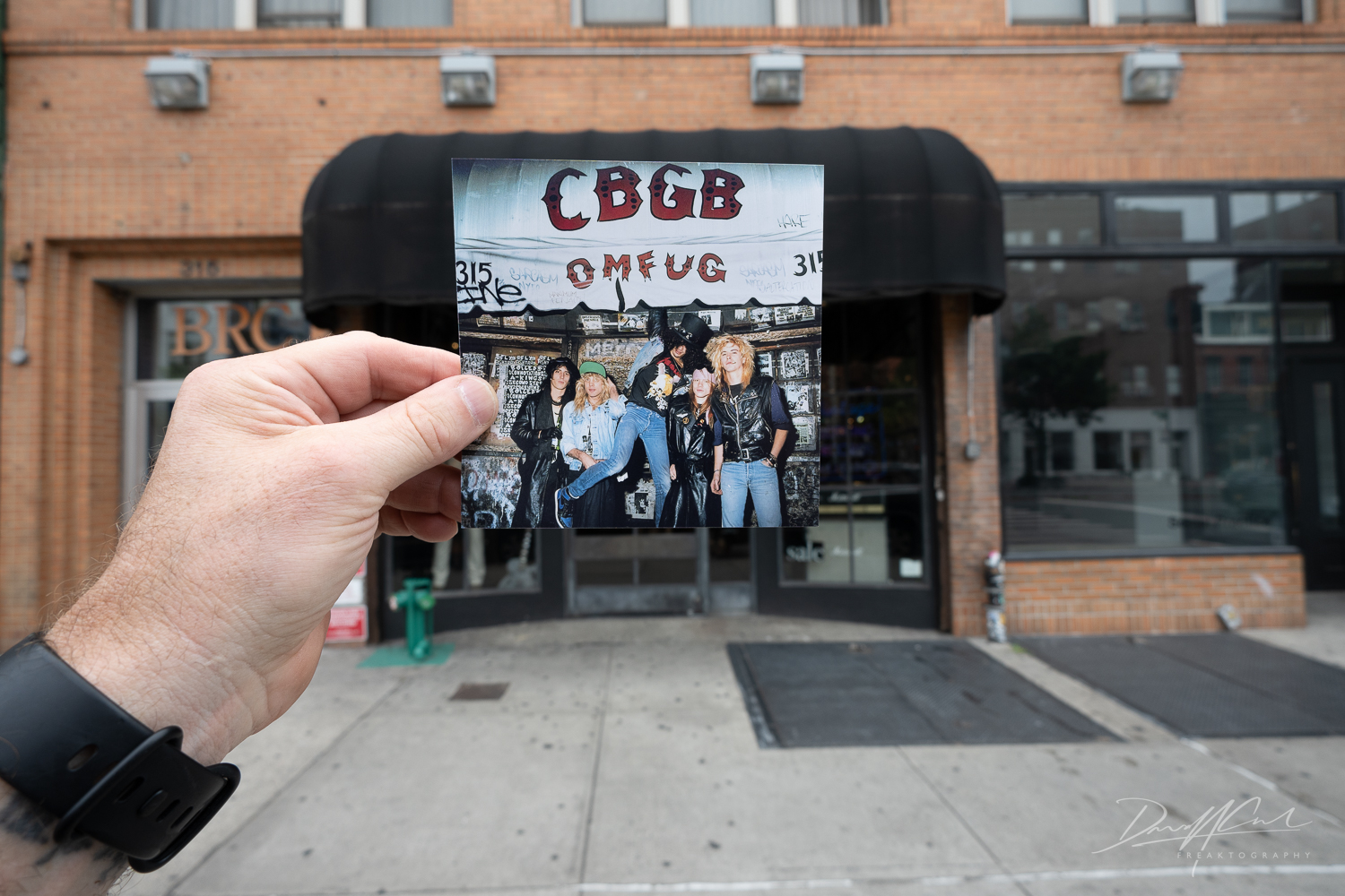 guns and roses cbgb then and now