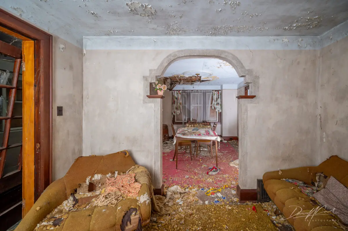 Untouched Abandoned House