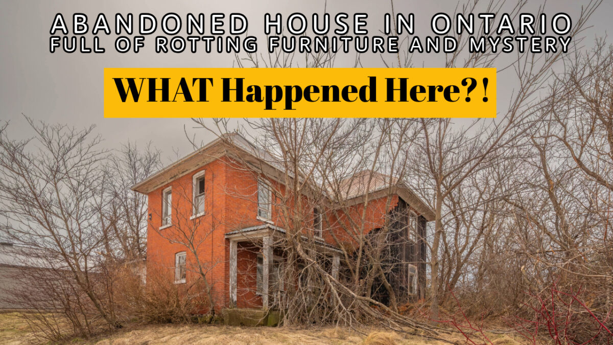 Creepy Abandoned House in Southern Ontario Swallowed by Trees and Time