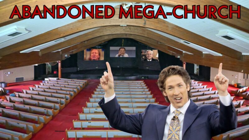 This page takes you inside the flooded abandoned church, showing you the damage, the discoveries, and the mystery of why such a huge building was abandoned in the first place.