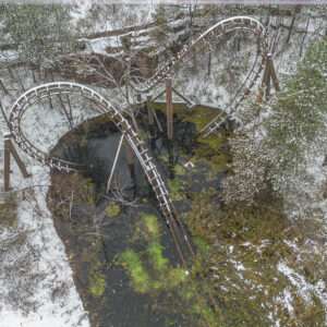 Dragon Mountain Roller Coaster, Marineland, Abandoned