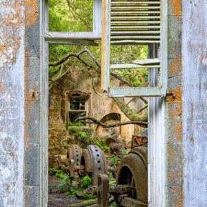 Fábrica da Cidade Window Fine Art Photography Print