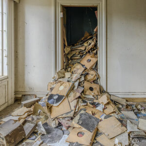 Abandoned Detroit Record Room Print