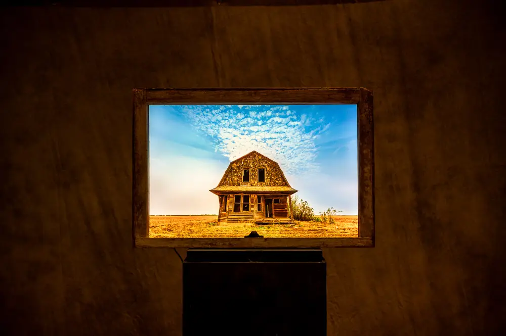 Reclaimed Window Lightbox Saskatchewan Eatons Catalogue House