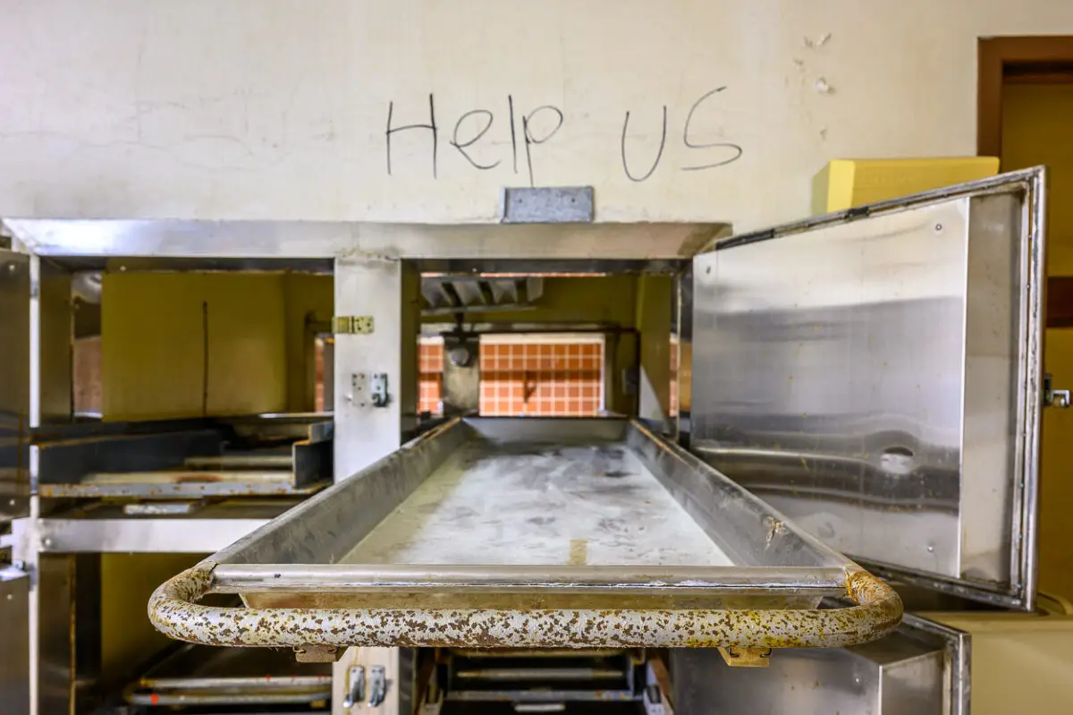 Abandoned Mental Asylum Morgue
