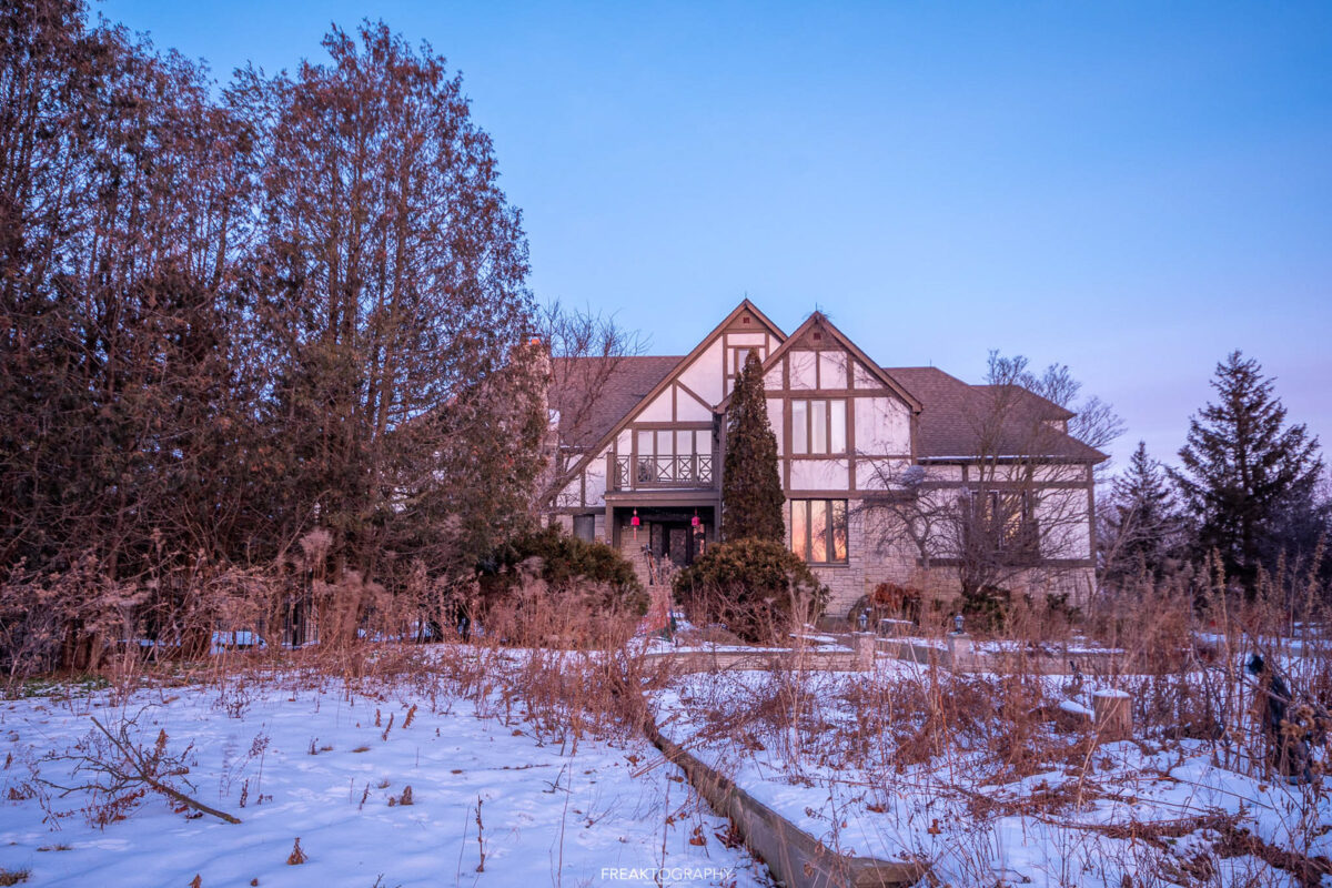 abandoned 2 million dollar tudor mansion