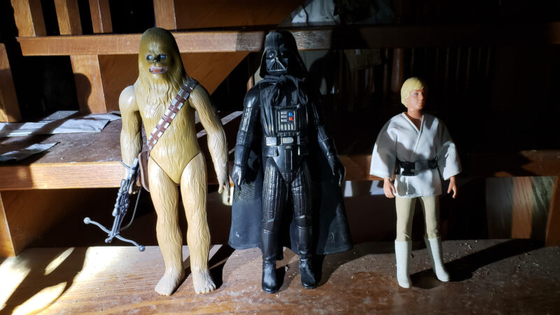 abandonednstar wars mansion toys
