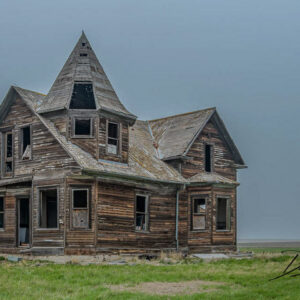 Abandoned Saskatchewan Witches Hat House
