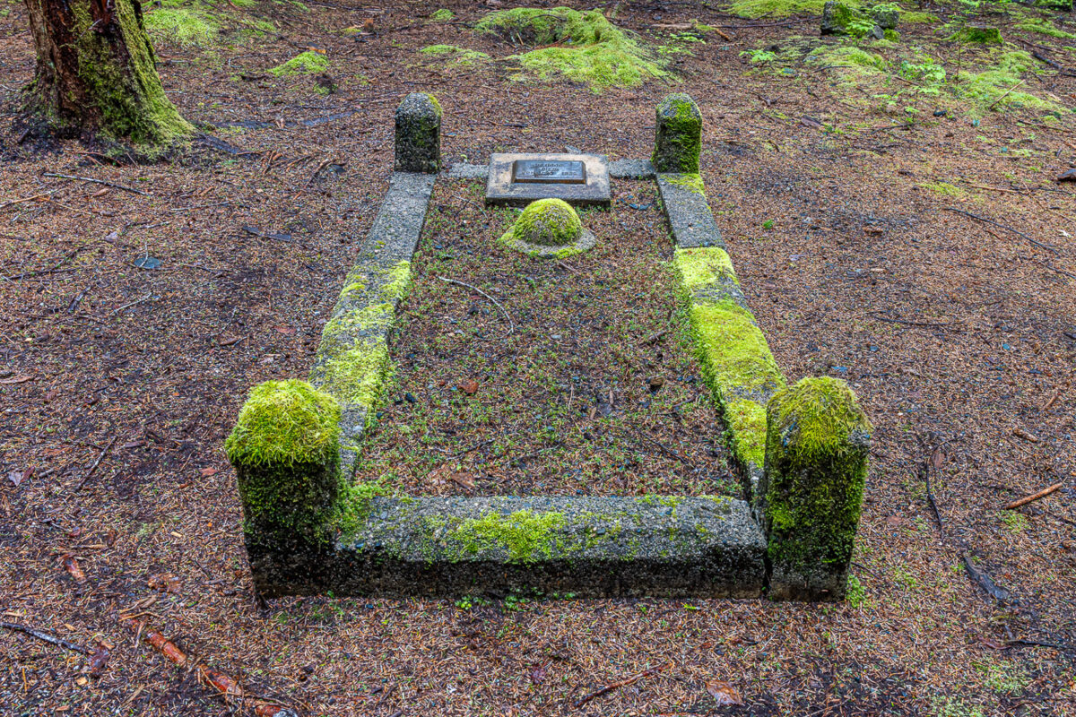 Anyox Ghost Town Abandoned Cemetery
