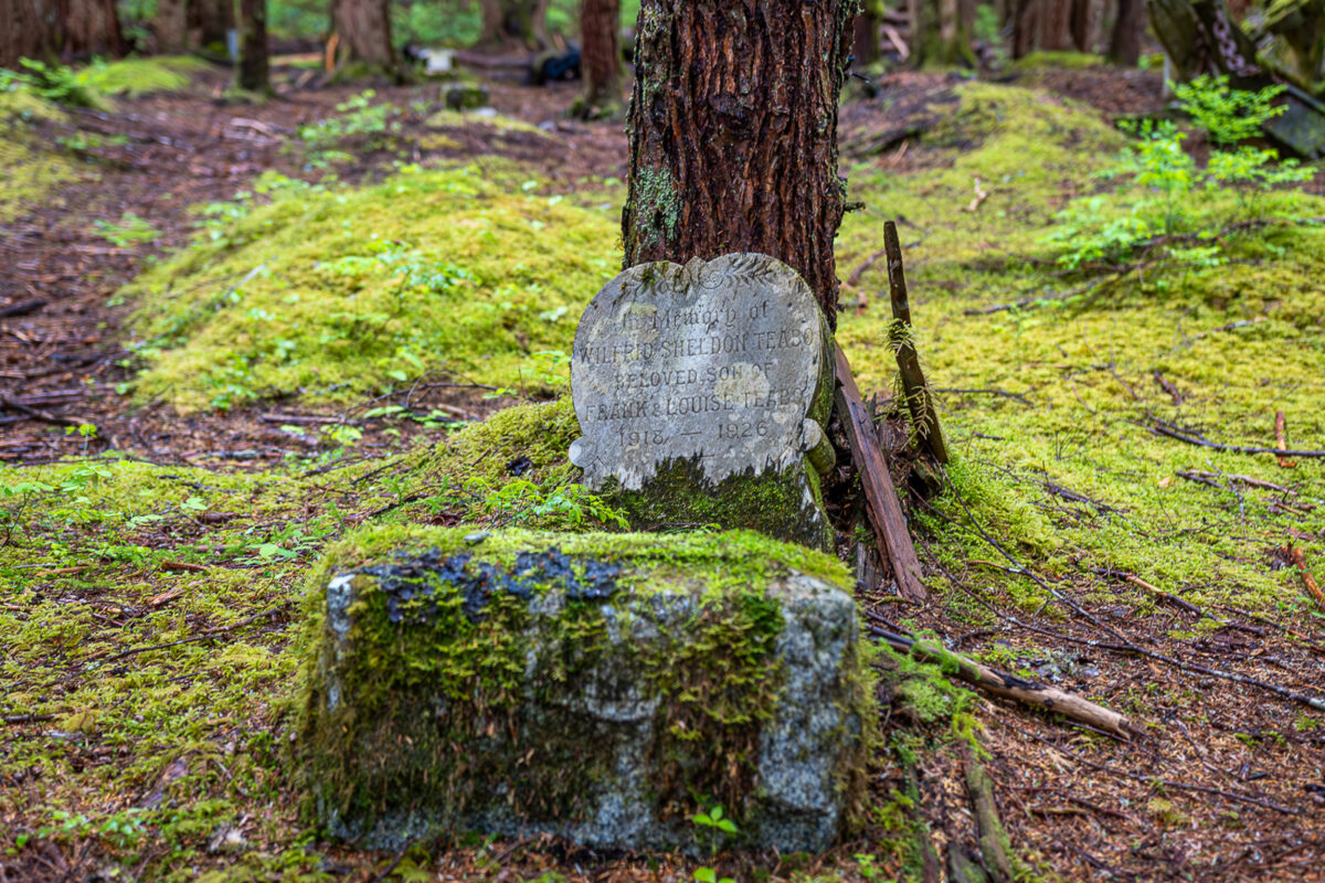 Anyox Ghost Town Abandoned Cemetery