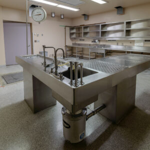 Old Oakville Hospital Autopsy Table
