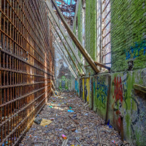 VERTICAL Abandoned Essex County Jail 8x10